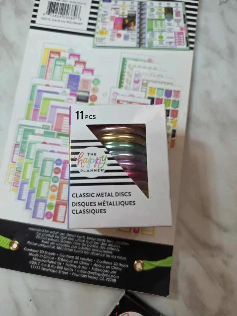 The Happy Planner bright multicolor